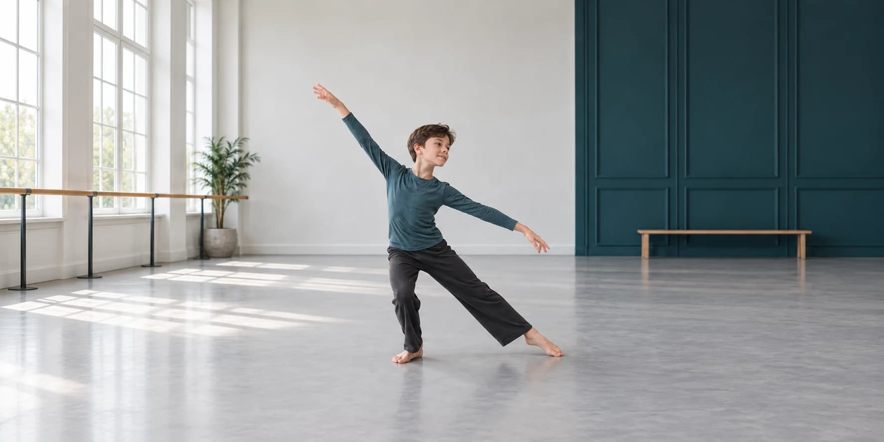Wide studio image